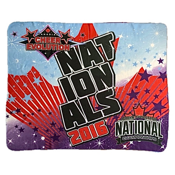 Cheer Evolution Competition National Champions Blanket (EUC) - Picture 1 of 14